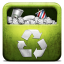 Trashcan Full Icon 128x128 png